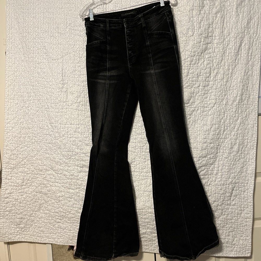 Black Flared Women's Jeans